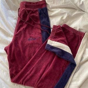 Fenty puma velour sweatpants